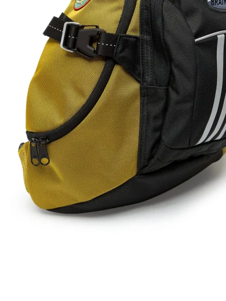 Pălărie Adidas cu dungi cu platformă din jerseu alb