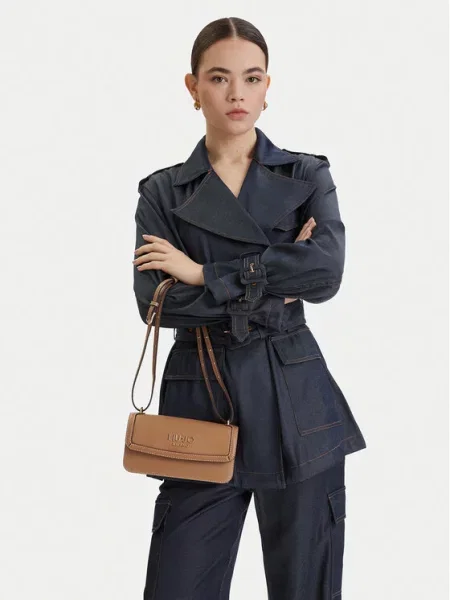 Liu Jo Torebki Kobieta Beżowy ONE SIZE Skóra ECS Crossbody East/West brązowa