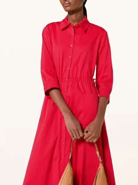 Sportalm Sukienka Koszulowa Z Rękawami rot czerwona