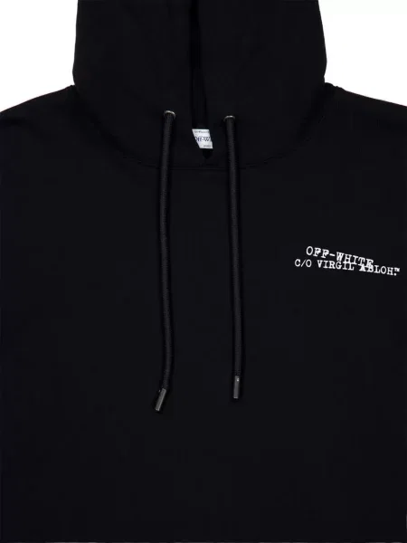 Hanorac cu glugă Off-white alb