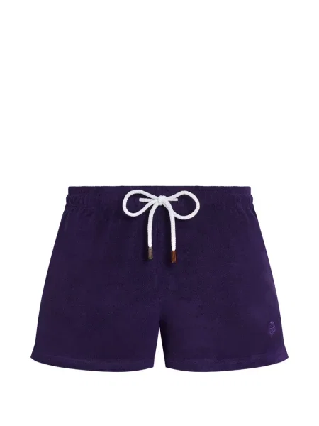 Pantaloni scurți Vilebrequin din material terry violet