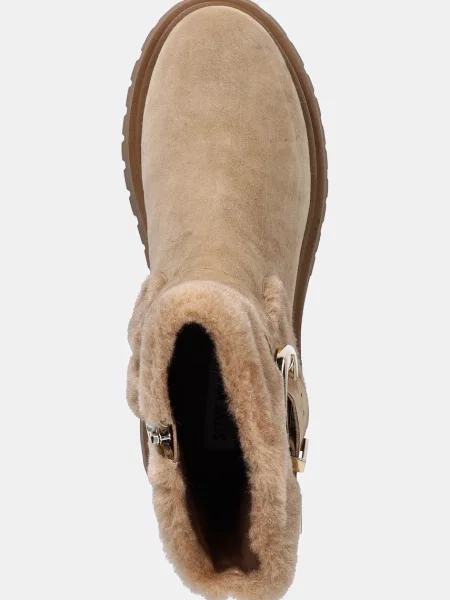 Ботинки Steve Madden бежевые