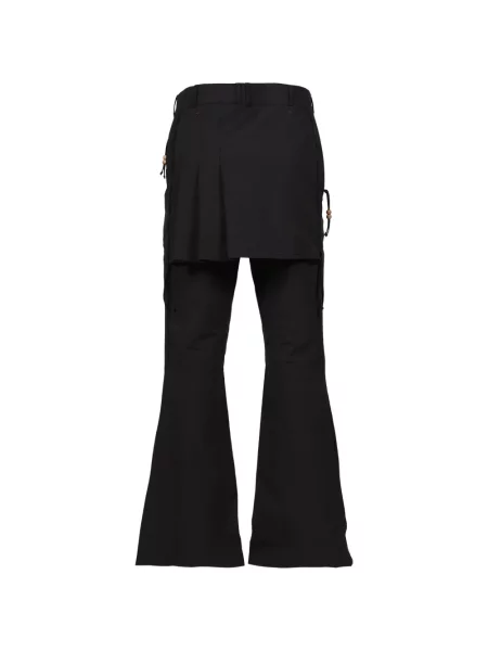 Pantaloni Jian Ye negru