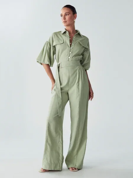 Willa Salopeta BRAELYN deschis verde