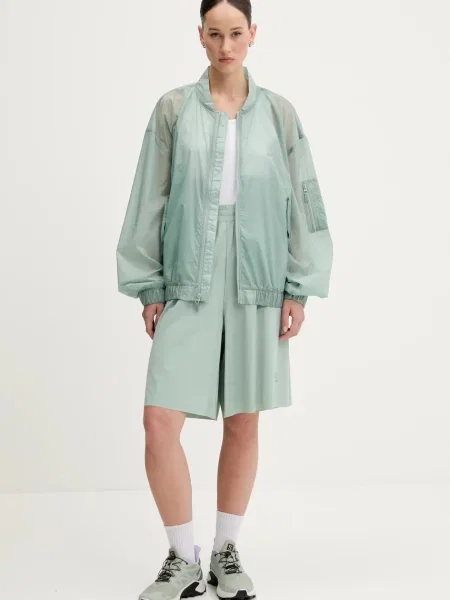 Maison Margiela x Salomon kurtka turkusowy przejściowa