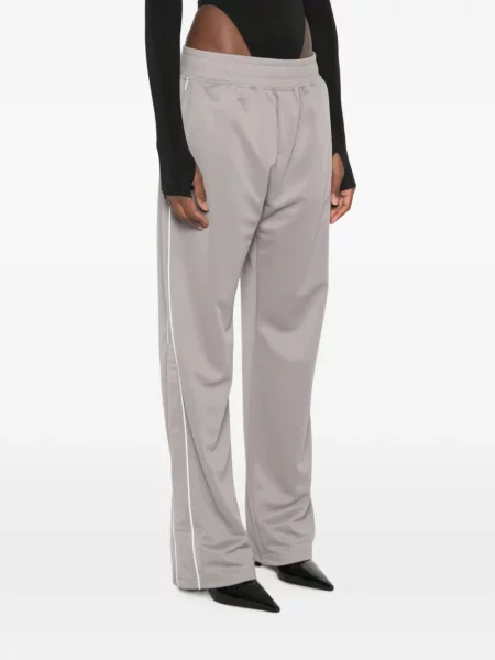 Pantaloni Wrstbhvr cu dungi alergare gri