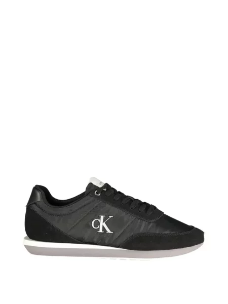 Sneakerși Calvin Klein cu autograf negru