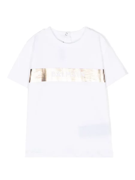 Koszulka dziecięca Balmain biała
