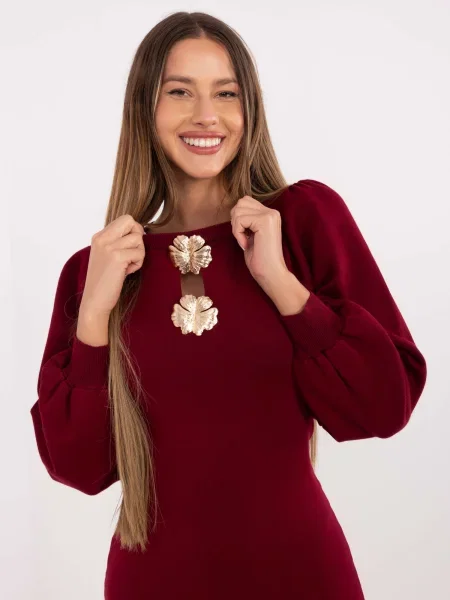 Rochie Factory Price de costum bordo