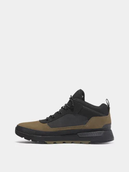 Timberland Field Trekker Mid Lace-Up Черевики Зелений/чорний Нубук чорні