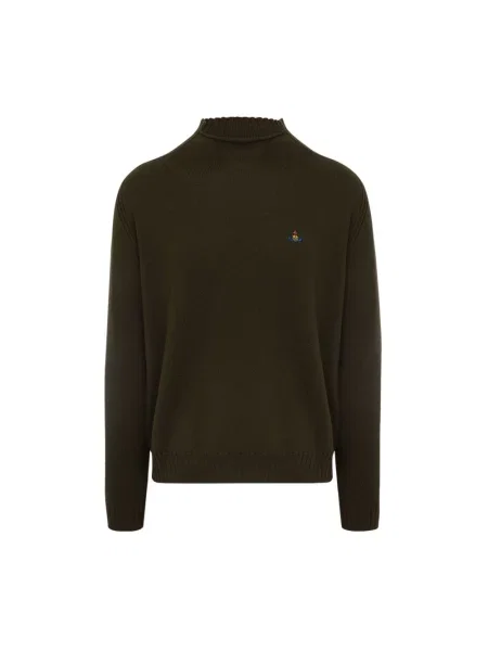 Sweter Vivienne Westwood wełniany zielony
