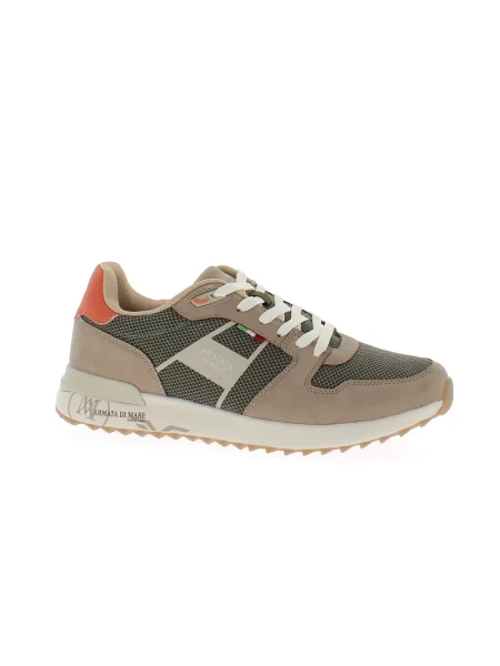 Sneakersy Armata Di Mare skórzane beżowe