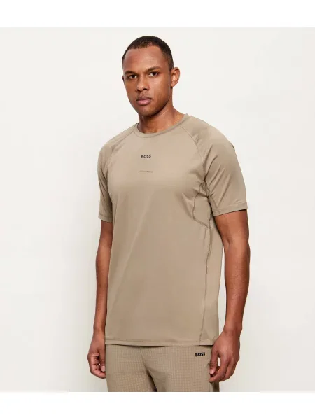 BOSS GREEN Tricou Active 1 | stretch bej