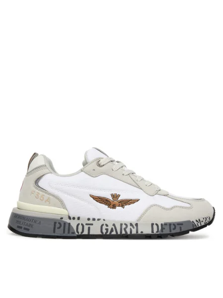 Aeronautica Militare Sneakers Colorat alb