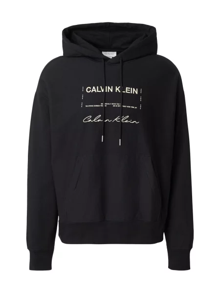 Calvin Klein Jeans Hanorac negru