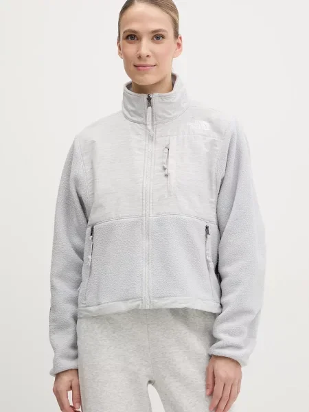 The North Face geacă Regrind Denali de tranzitie gri