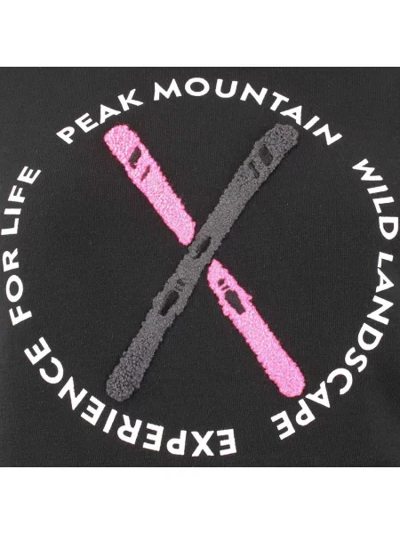 Majica Peak Mountain crna