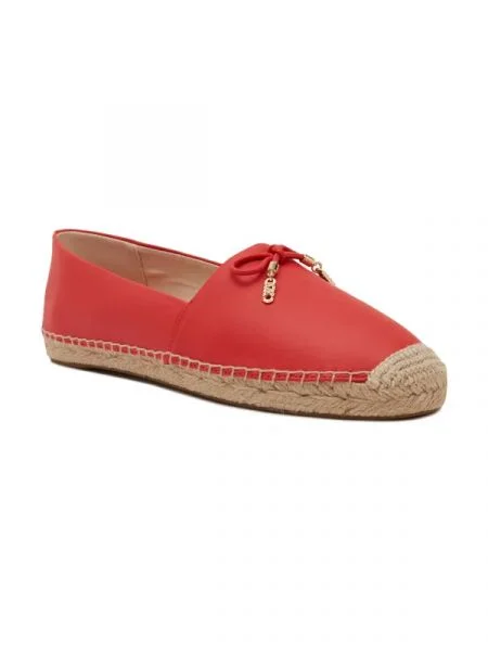 Michael Kors Bőr espadrilles cipő NORI piros