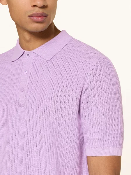 Paul Dzianinowa Koszulka Polo lila