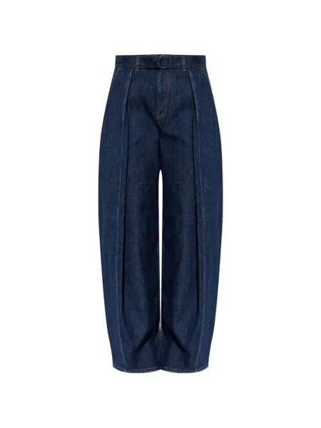 Blugi Loewe plisate albastru