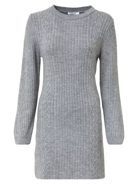 ABOUT YOU Rochie tricotat Daline' gri