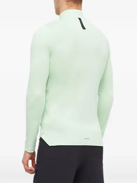 Sweter z golfem Adidas zielony