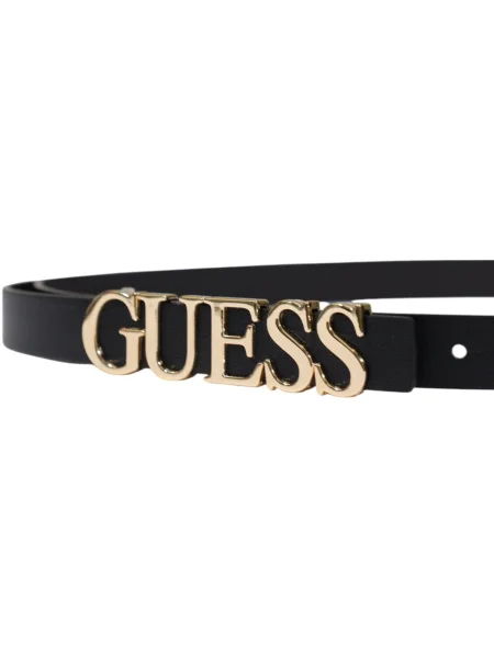 Cu centură curea Guess negru