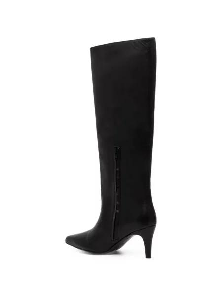 Botine Jonak Paris din piele negru