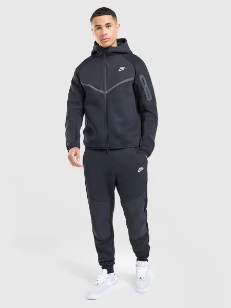 Nike Bluza Rozpinana Z Kapturem Tech czarna