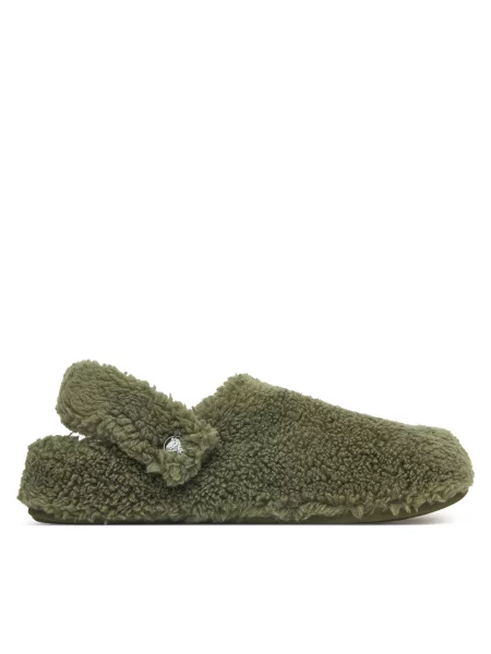 Классические тапочки Crocs зеленые