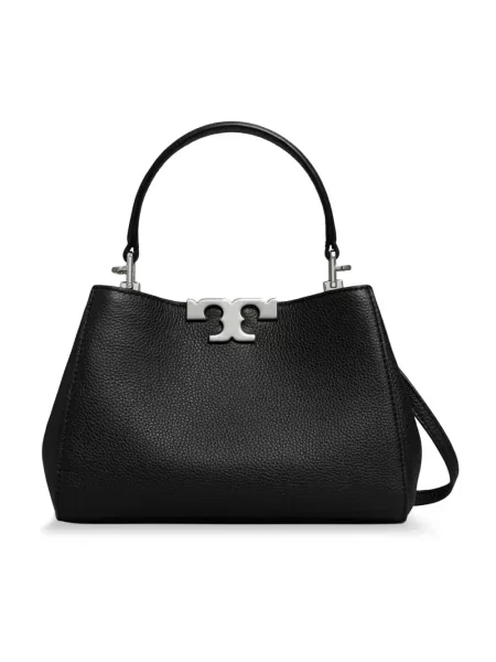 Torebka Tory Burch skórzana retro czarna