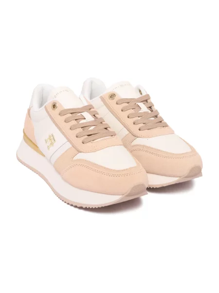 Sneakersy Tommy Hilfiger beżowe