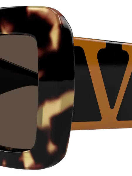 Γυαλιά ηλίου Valentino Garavani Eyewear καφέ