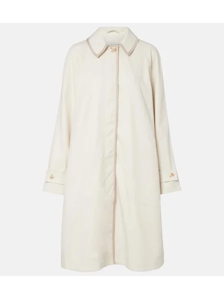 Płaszcz Varley z twillu biały