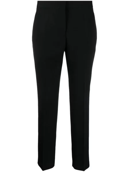 Pantaloni Jil Sander de lână negru