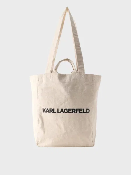 Сумка шоппер Karl Lagerfeld белая