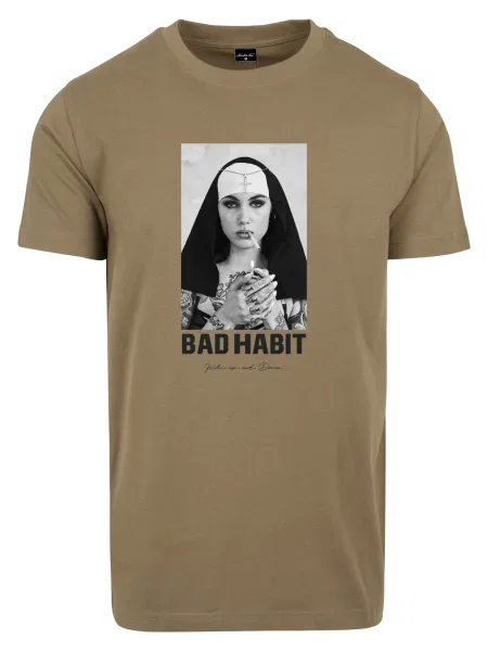 Тениска Mister Tee каки