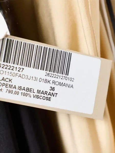 Φόρεμα Isabel Marant μαύρο