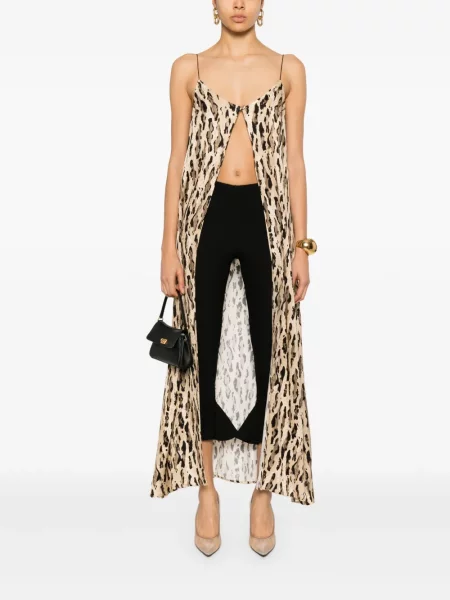 Top The Nina Studio cu imagine cu imprimeu animal print