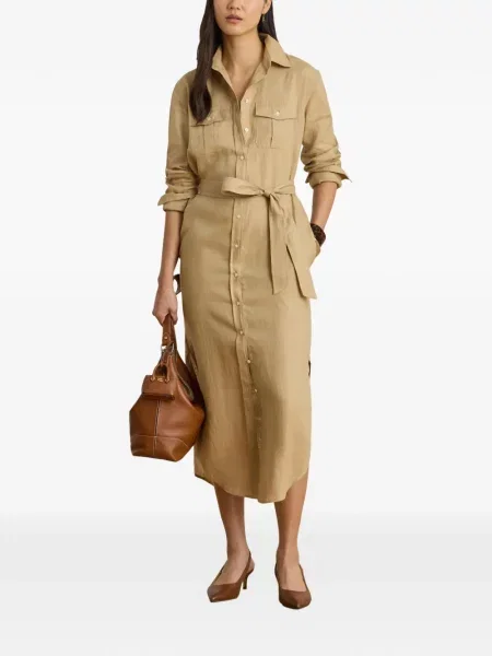 Cu centură rochie tip cămașă Lauren Ralph Lauren