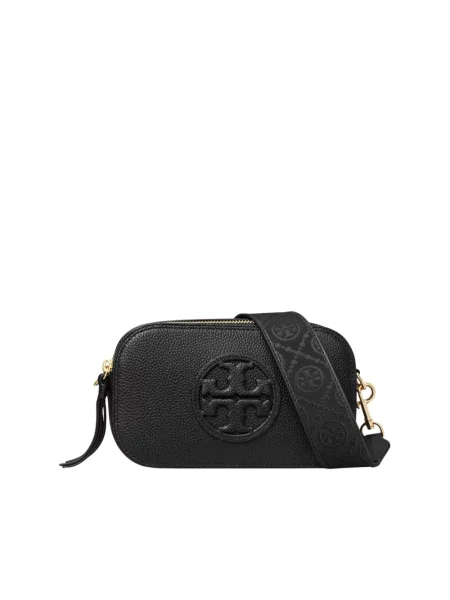 Torebka crossbody Tory Burch skórzana biznesowa czarna