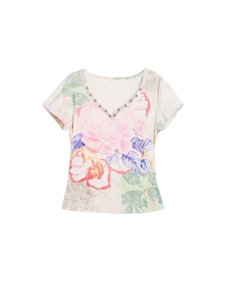 Desigual Tricou mai multe culori