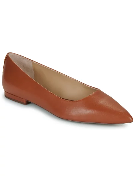 LAUREN RALPH LAUREN Balerinke Londyn rjava