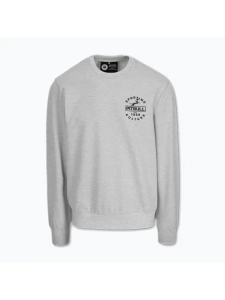 Hanorac crewneck Pitbull West Coast melange gri