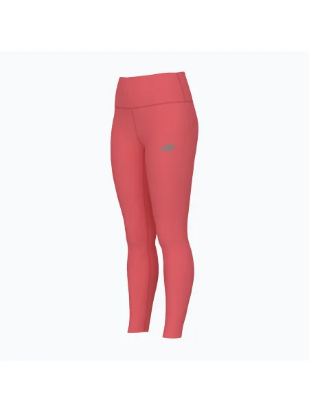 Női New Balance Harmony High Rise driftred futó leggings. Méret: L narancsszínű