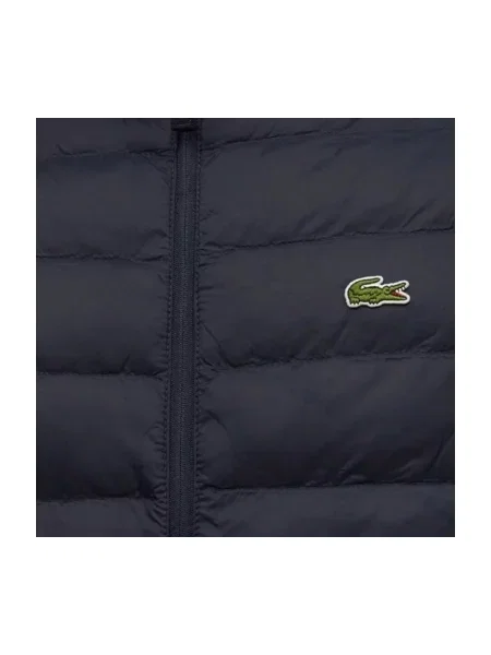 Geacă cu puf Lacoste albastru