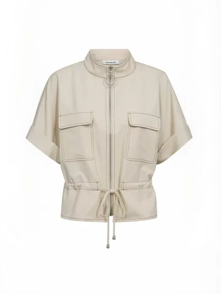 Co'couture Vestă Terry bej