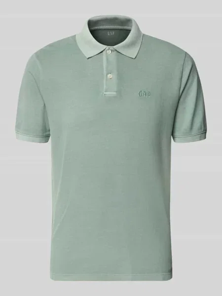 Koszulka polo o kroju slim fit z naszywanym logo Gap