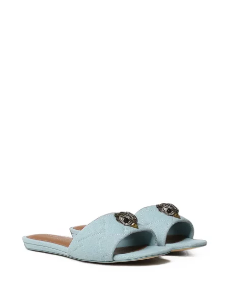 Matlasat sandale Kurt Geiger London albastru