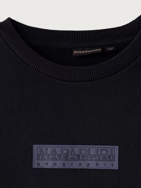 Napapijri кофта дитяча з бавовною B-NEW BOX LOGO C W